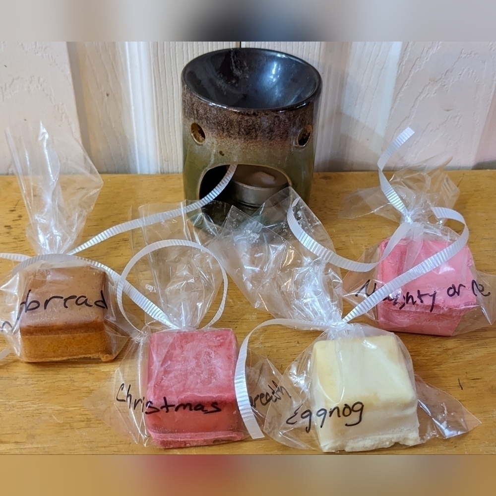 New Jewelry in Candles tea light warmer jumbo single cubes Christmas scents, JIC